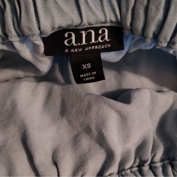 a.n.a Denim Look Off the shoulders Dress - Picture 6 of 6